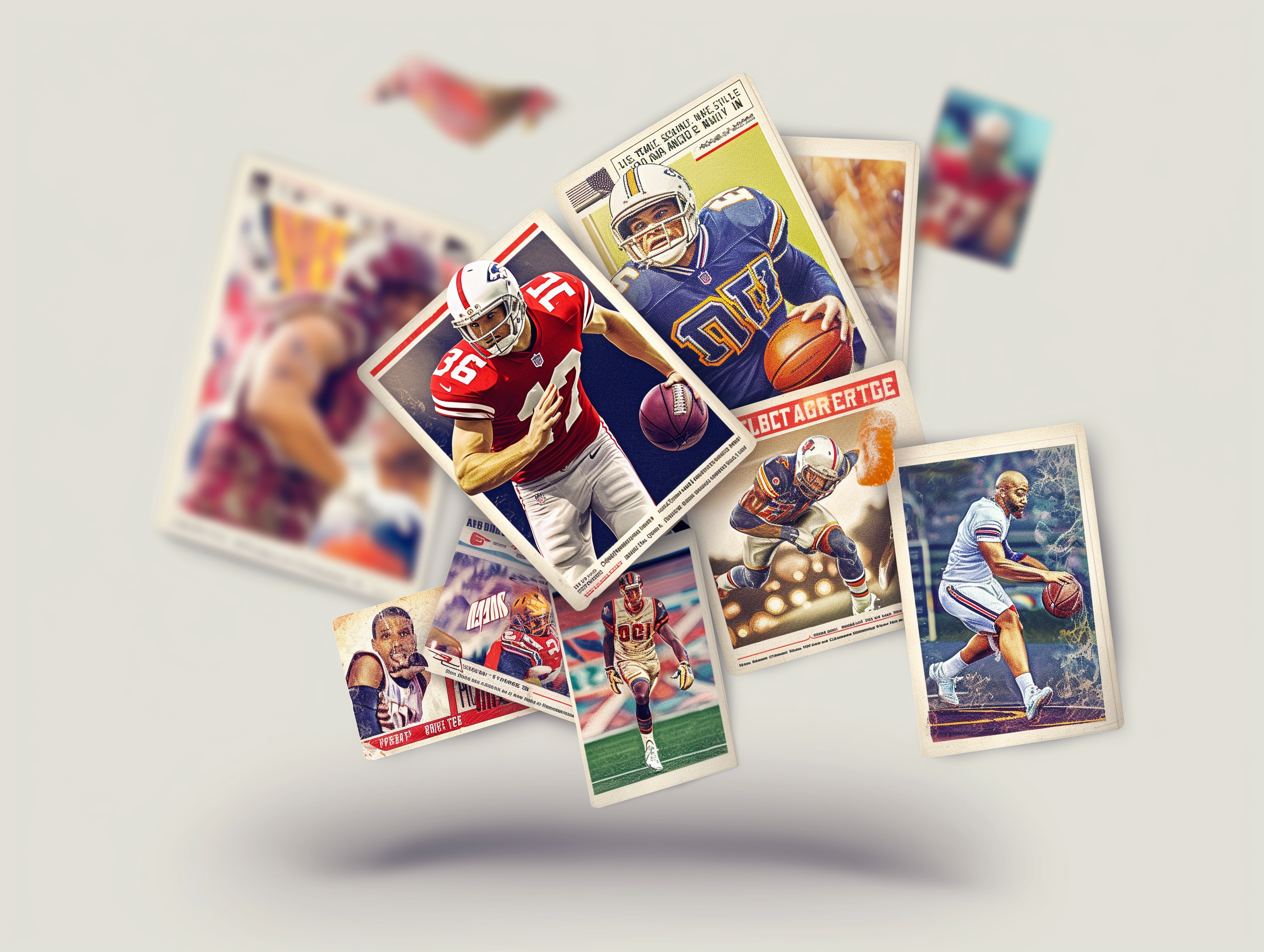 Vintage card collection